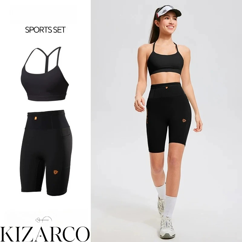 Crossfit Training Gear - Fitness-Anzug für Damen: Sport-BH mit überkreuzten
