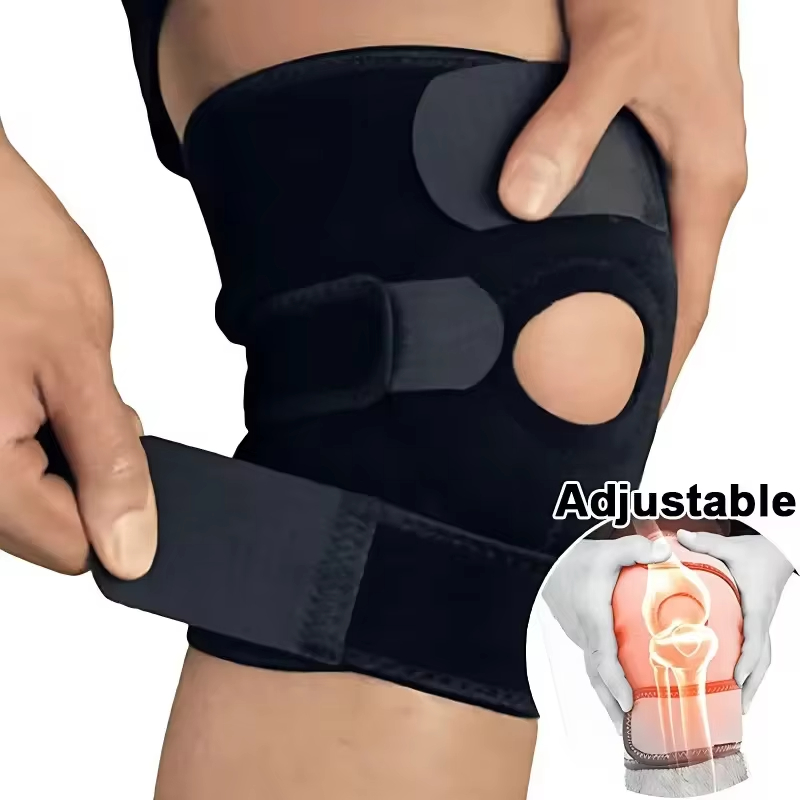 Knee Sleeve Pair - Atmungsaktive, verstellbare Kniebandage (ohne Seitenstabilisatoren) –