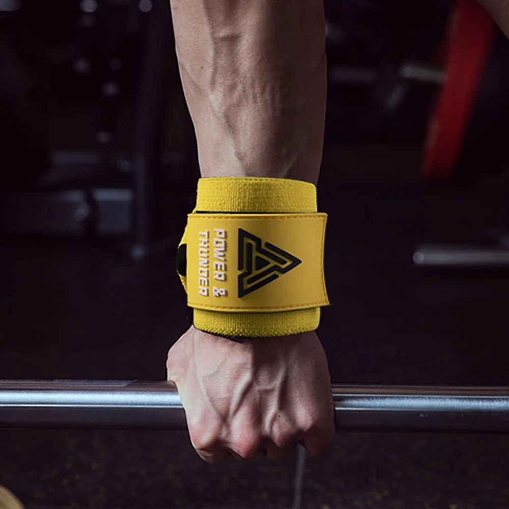 Crossfit Workout Gear - Robuste Handgelenkbandagen zum Gewichtheben für Powerlifting,
