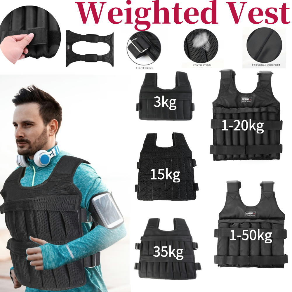 3/15/35kg Trainings-Gewichtswe – Crossfit Weight Vest Bewertung und Preis