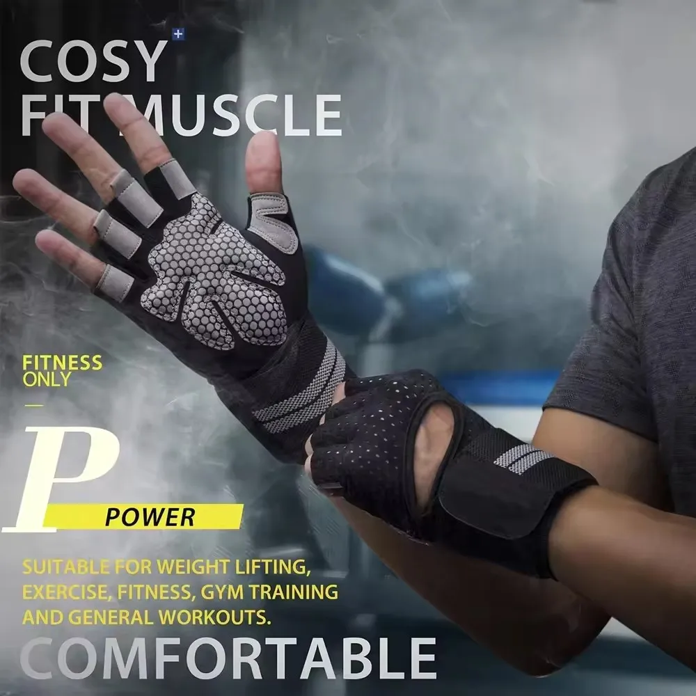 1 Paar Halbfinger-Gymnastik-Fi – Crossfit Training Gear Bewertung und Preis
