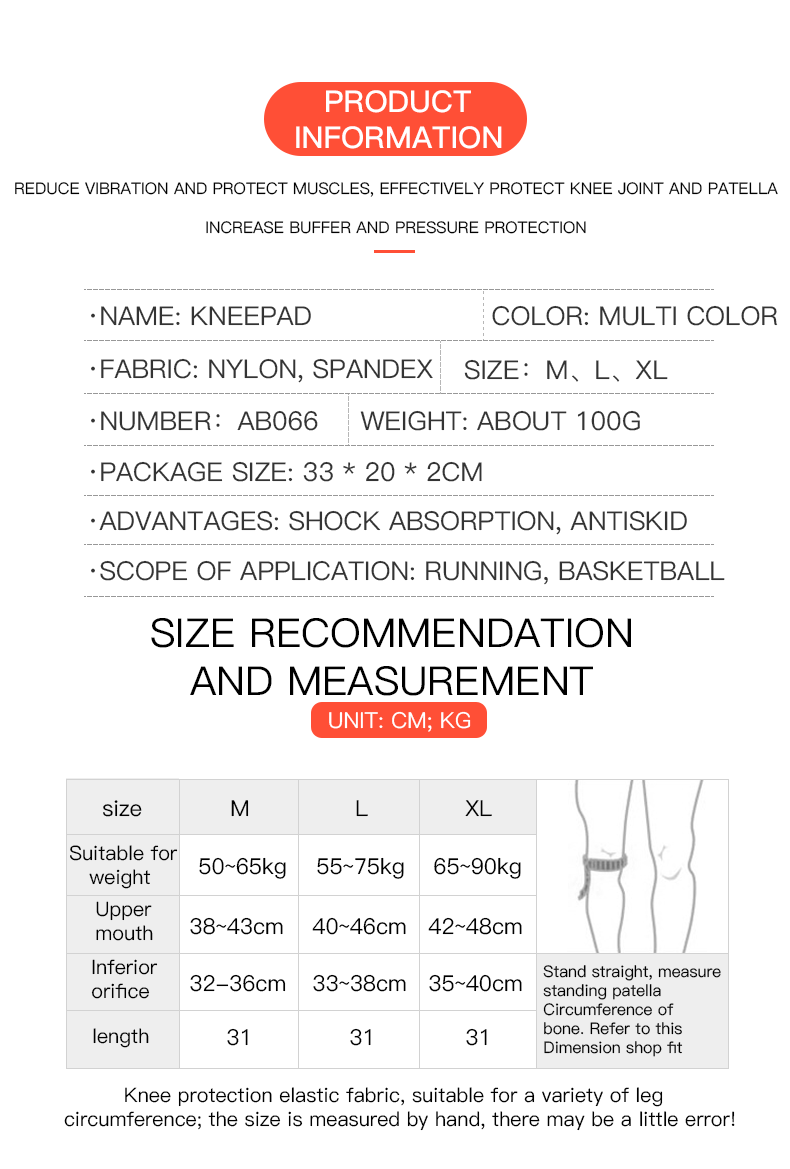 Einzelne Kniebandage mit Feder – Knee Sleeve Pair Bewertung und Preis
