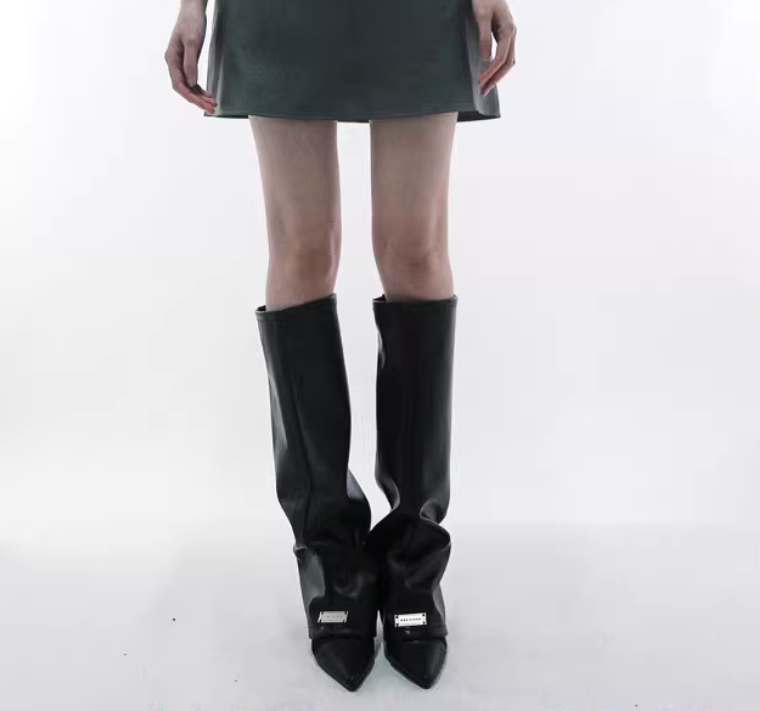Damen PU-Leder Bein- und Kniew – Knee Sleeve Pair Bewertung und Preis