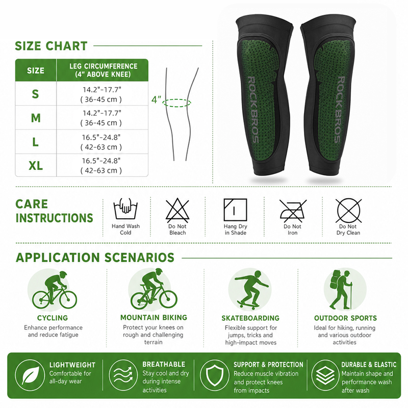 Rockbros Sport Bein wärmt MTB  – Knee Sleeve Pair Bewertung und Preis